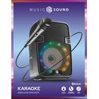 Music Sound Karaoke Karaoke Bluetooth speaker: thanks to the microphone and LED lights, you will be able to let loose while singing along to your favourite songs
