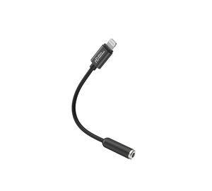 Microconnect MC-LIGHTJACK3.5 cable gender changer Lightning 3.5mm Black