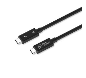 Microconnect TB4020 Thunderbolt cable 2 m 40 Gbit/s Black