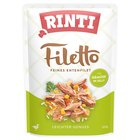 24x 100g Filetto Pouch in Jelly ankka & vihannekset RINTI koiran märkäruoka