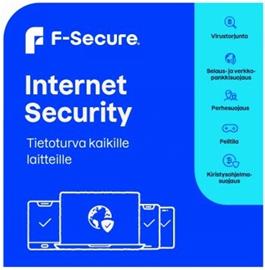 F-Secure Internet Security - subscription licence (2 years) - 25 devices - Elektronisk