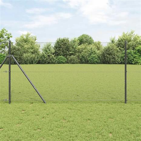 vidaXL Hitsattu lankaa 5000 x 120 cm Harmaa – kuva 1/1