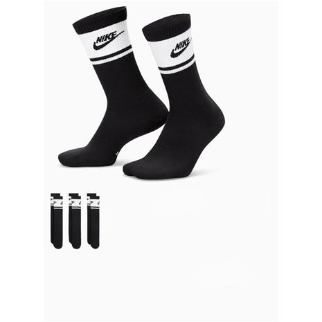 Nike Sukat Everyday Elevated 3-pack - Musta/Valkoinen