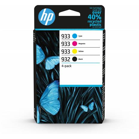 HP 932 Black/933 Cyan/Magenta/Yellow 4-pack Original Inks