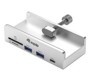 Equip 128968 interface hub USB 3.2 Gen 1 (3.1 Gen 1) Type-A 5000 Mbit/s Aluminium