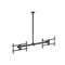 Equip 32"-60" Dual Screen Ceiling Mount – kuva 1