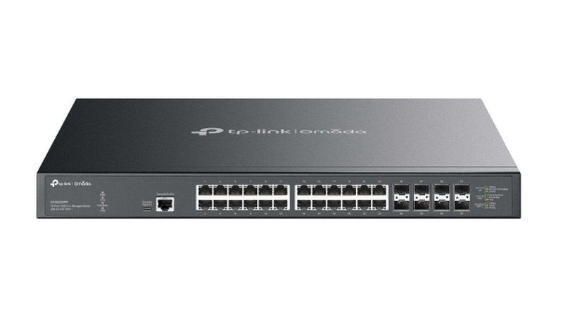 TP-Link Omada 32-Port 10GE L2+ Managed Switch with 24-Port PoE++