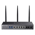 TP-Link Omada AX3000 wireless router Gigabit Ethernet Dual-band (2.4 GHz / 5 GHz) Black