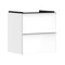 Hansgrohe xelu q vanity unit high gloss white 580/475 with 2 – kuva 1