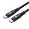 Celly USBCUSBC100WBK USB cable 2 m USB C 100 W Black – kuva 2