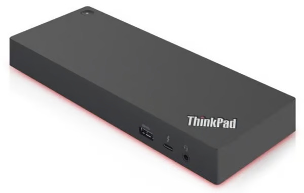 Lenovo 03X7538 laptop dock/port replicator Wired Thunderbolt 3 Black