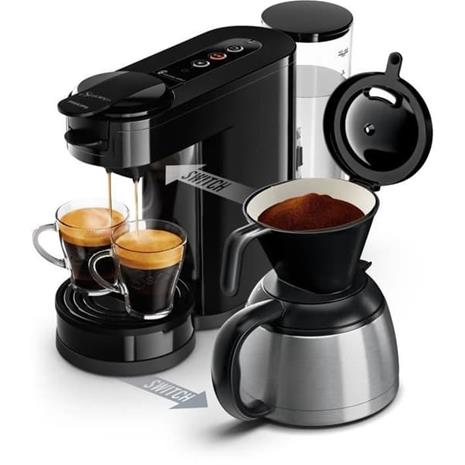 Senseo HD6592/65 coffee maker Semi-auto Combi coffee maker 1 L