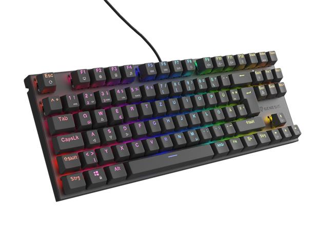 GENESIS Thor 303 TKL keyboard Gaming USB QWERTZ German Black