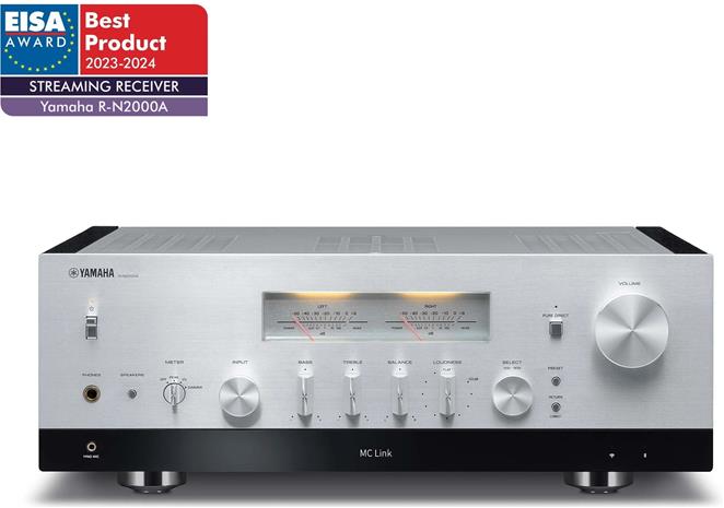 Yamaha R-N2000A 90 W 2.0 channels stereo Silver