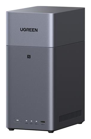 Ugreen DH2300 NAS Mini Tower 4 GB Grey