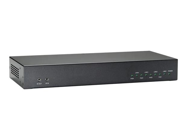 LevelOne HDMI over Cat.5 Transmitter, HDBaseT, 100m, 4 Channel Outputs, 802.3af PoE