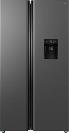 TCL SBS RP503SSE1NE side-by-side refrigerator Freestanding Grey