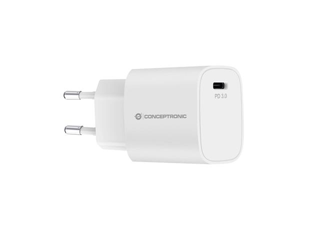 Conceptronic 1-Port 20W USB-C PD Charger