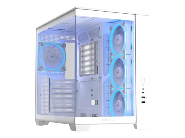 ASUS A32 Plus TG ARGB White Midi Tower