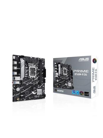 ASUS PRIME B760M-R D4 Intel B760 LGA 1700 micro ATX