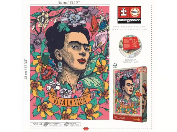 Educa 500 'Viva La Vida', Frida Kahlo