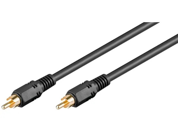 Pro RCA Mono Cable - Musta - 5m – kuva 4/6