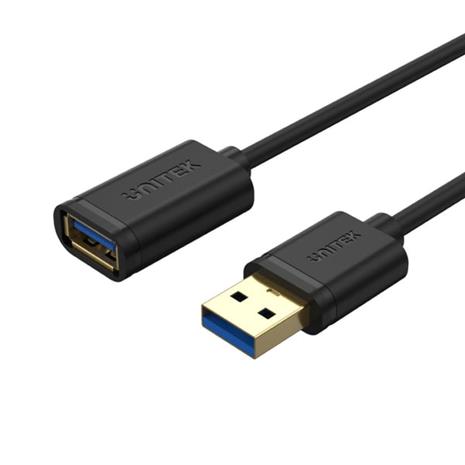 Unitek Y-C456GBK - USB extension cable - USB Type A to USB Type A - 50 cm
