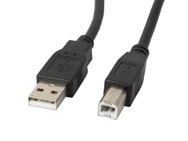 Lanberg - USB cable - USB to USB Type B - 50 cm