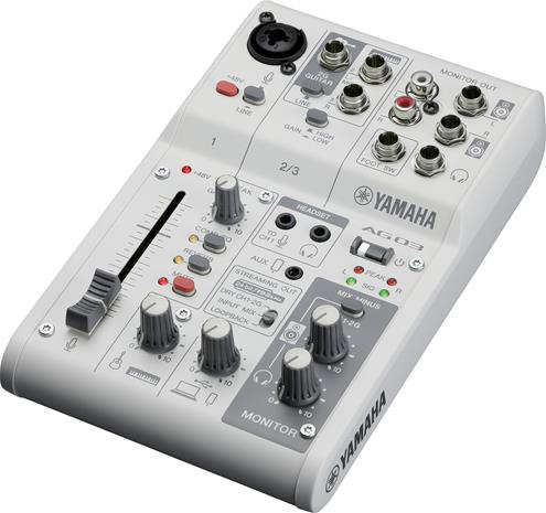 Yamaha AG03MK2 3 channels White