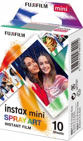 Fujifilm Instax MINI Spray Art Film Multicolour