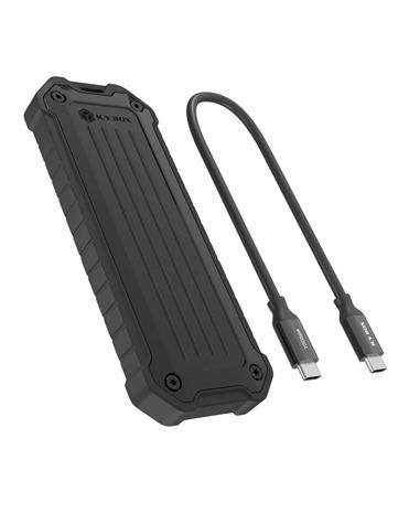 ICY BOX M.2 NVMe/SATA SSD Enclosure Shock and dust proof