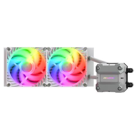 COUGAR CPU Water Cooling Poseidon Ultra 240, ARGB, White