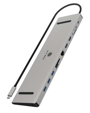 ICY BOX 11-in-1 via USB Type-C