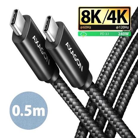AXAGON BUCM4X-CM05AB - USB-C cable - USB-C to USB-C - 50 cm