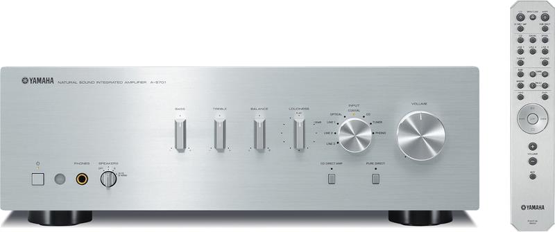 Yamaha A-S701 2.0 channels Home Silver