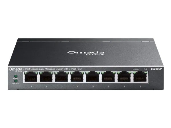 TP-Link ES208GP, kytkin