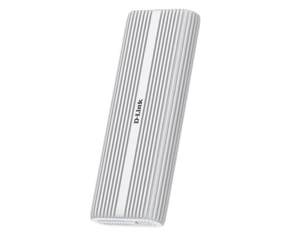 D-Link DSP-411 storage drive enclosure SSD enclosure Aluminium M.2