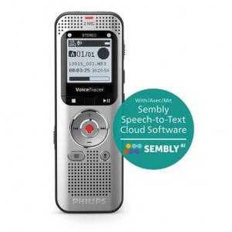 Philips Voice Tracer DVT2015 dictaphone Internal memory & flash card Silver