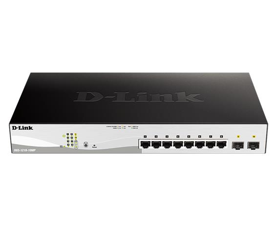 D-Link DGS-1210-10MP/E, kytkin