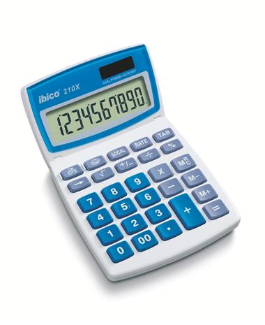 Rexel Desktop Calculator Ibico 210X 10-digit