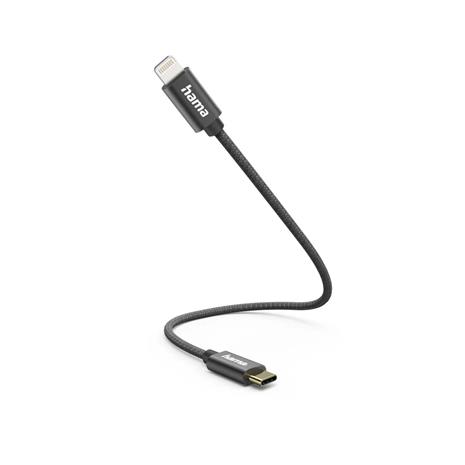Hama 00201601 lightning cable 0.2 m Black – kuva 2/3