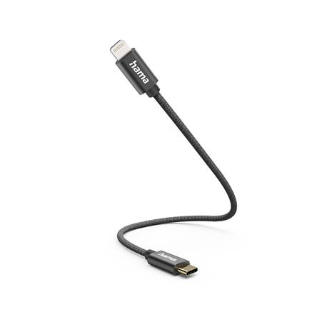 Hama 00201601 lightning cable 0.2 m Black – kuva 3/3