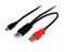 StarTech.com 6 ft USB Y Cable for External Hard Drive - USB A to mini B – kuva 2