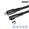 Microconnect MC-LS-USB4CC1.0-A USB cable USB4 Gen 3x2 1 m USB C 240 W Black – kuva 2