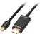 Lindy 2m Mini DisplayPort to HDMI 10.2G Cable – kuva 2