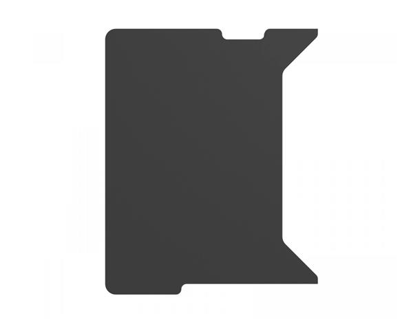 GENESIS NDS-2282 computer desk top Free-form shape MDF Anthracite