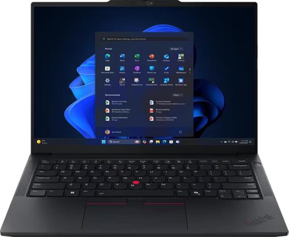 Lenovo ThinkPad E14 Gen 7 (AMD) AMD Ryzen™ 5 220 Laptop 35.6 cm (14") WUXGA 16 GB DDR5-SDRAM 512 GB SSD Wi-Fi 6E (802.11ax) Windows 11 Pro Nordic Black – kuva 2/2