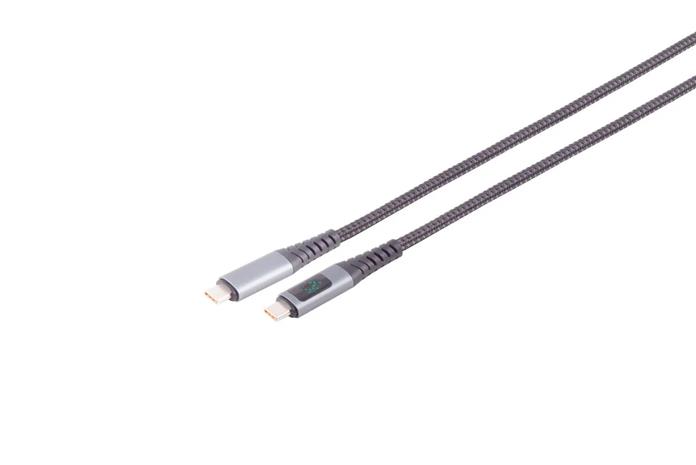 Microconnect MC-USBC-USB4-240W-050 USB cable USB 2.0 0.5 m Grey