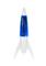 iTotal - Rocket Glitter Lamp - White Base and Blue Light - 36 cm – kuva 1