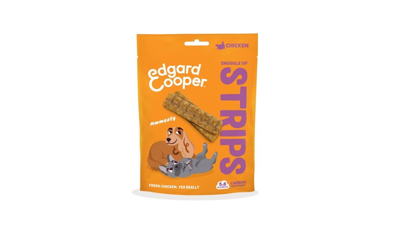 Edgard Cooper - Strips Chicken Koira Pureskelu - 75 g